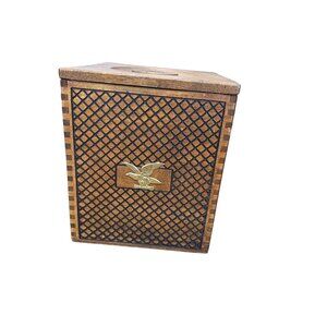 Vintage Japanese Wooden Stack Boxes  SLU 9307